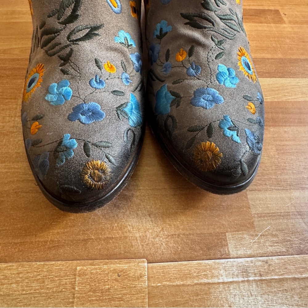 Strategia Roxana embroidered leather, cowboy boot, the shoebox, vero cuioio, 39 - Picture 6 of 16